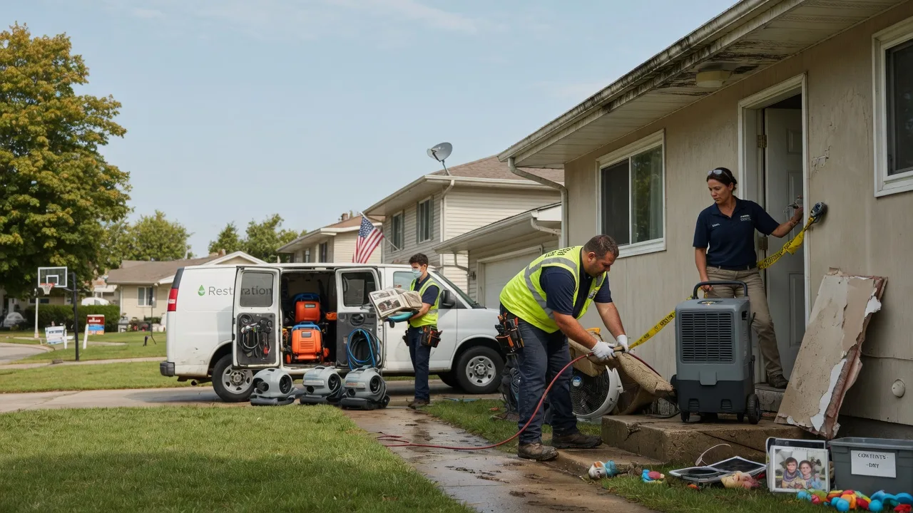 Water Damage Restoration in Plainfield, WI near me